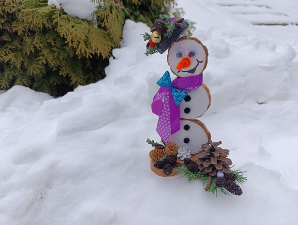 Bałwankowe Ferie Zimowe w Gminnej Bibliotece Publicznej Filii w Cieszacinie Wielkim