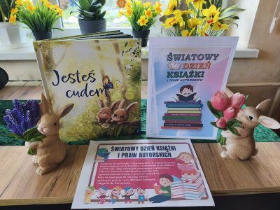 Światowy Dzień Książki i Praw Autorskich w Bibliotece w Wierzbnej
