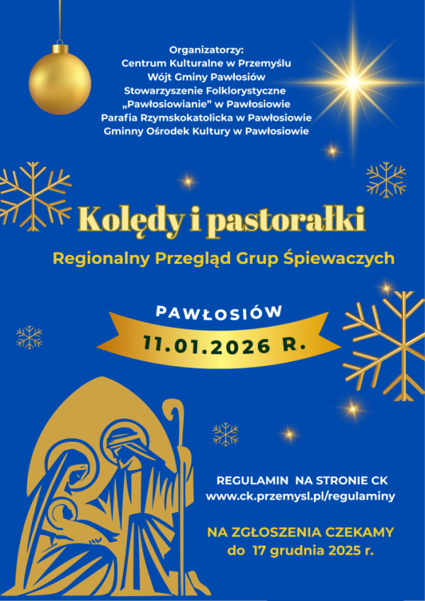 XXVI Regionalny Przegląd Grup Śpiewaczych „Kolędy i Pastorałki”