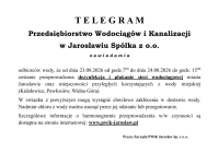 Dezynfekcja i płukanie sieci wodociągowej