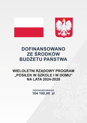 Wieloletni rządowy program „Posiłek w szkole i w domu” na lata 2024-2028