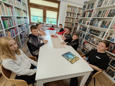 Lekcja biblioteczna wokół książki „Życie” Lisy Aisato