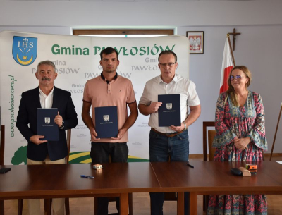 Remont budynku Szkoły Podstawowej w Pawłosiowie