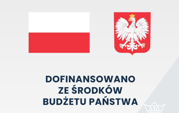 DOFINANSOWANO ZE SRODKÓW BUDŻETU PANSTWA