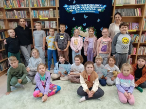 Ogólnopolski Dzień Głośnego Czytania w Filii Gminnej Biblioteki Publicznej w Cieszacinie Wielkim