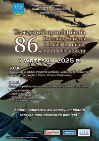 Zapraszamy na uroczystości upamiętniające Polskich Lotników